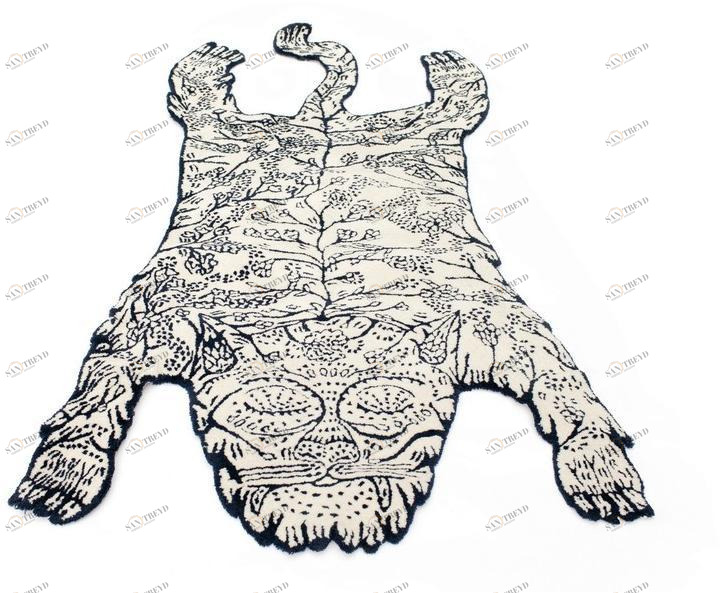 Moustache Ковер ручной работы из шерсти sun-id-1370148