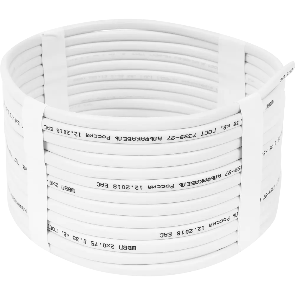 Провод Electraline ШВВП 2х0.75 5 м (ГОСТ) STLM-2073018 - Вид №1
