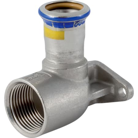 91098 Водорозетка Geberit Mapress из нержавеющей стали 90°, с уступом, круглое отверстие 50 мм (газ) Geberit 