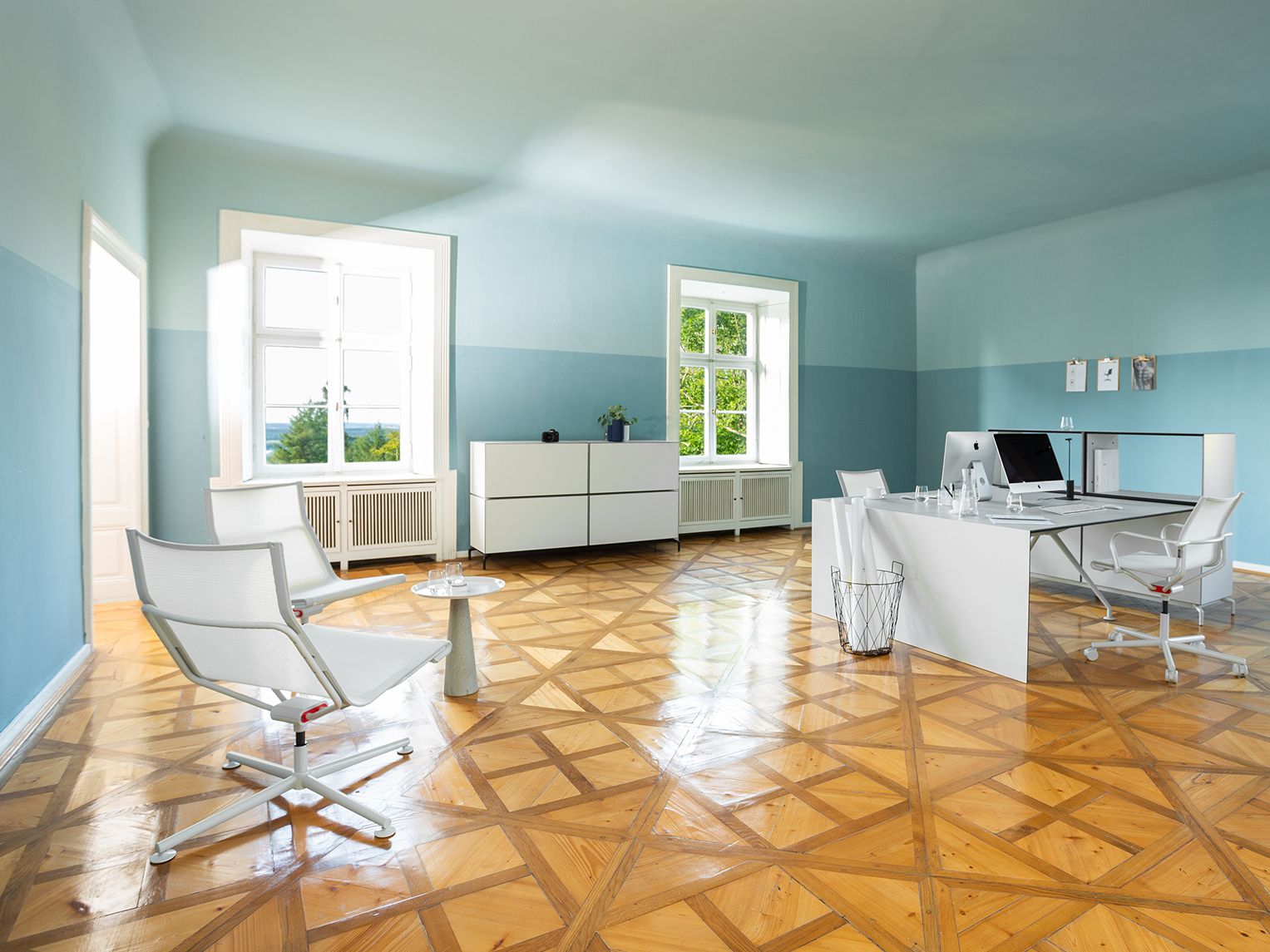 Сетчатое вращающееся офисное кресло Wagner D1 ARCH-00141114 - Вид №7