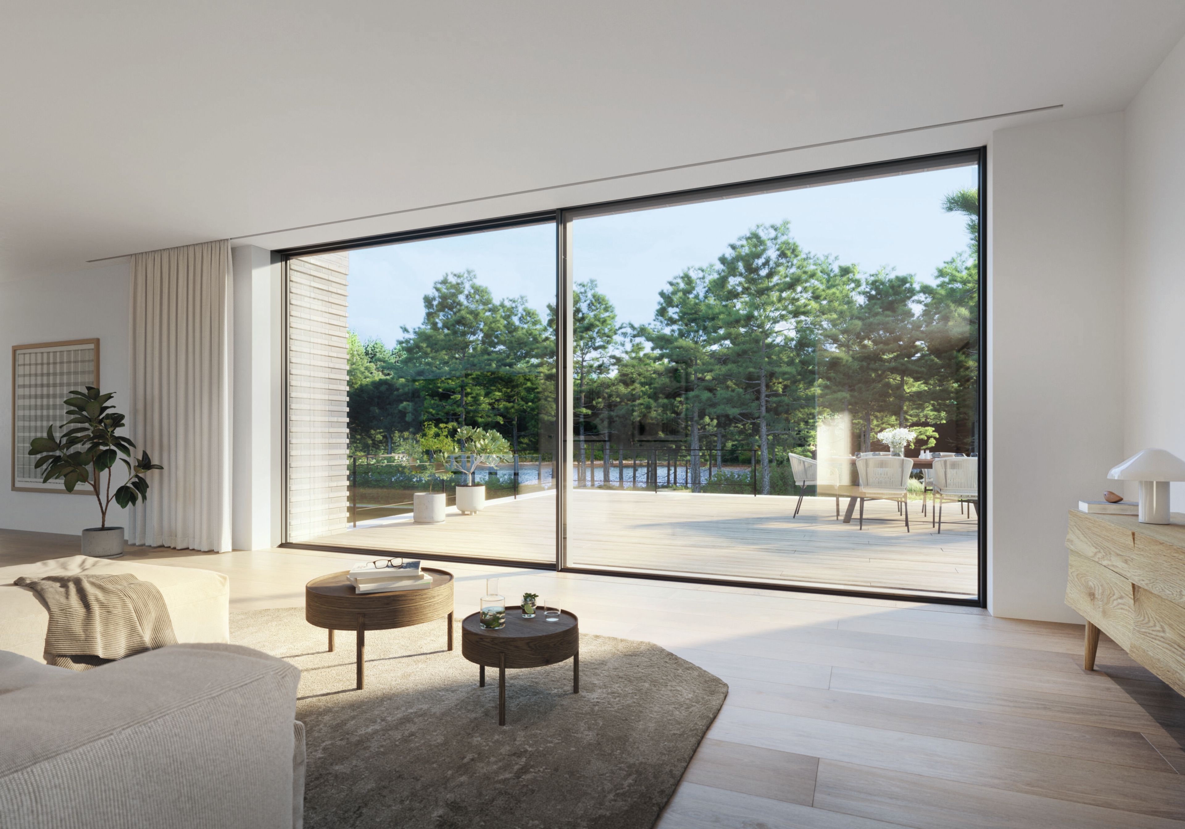 Алюминиевая и стеклянная раздвижная система Schüco Schüco AS PD 75.HI ARCH-00040078 - Вид №1