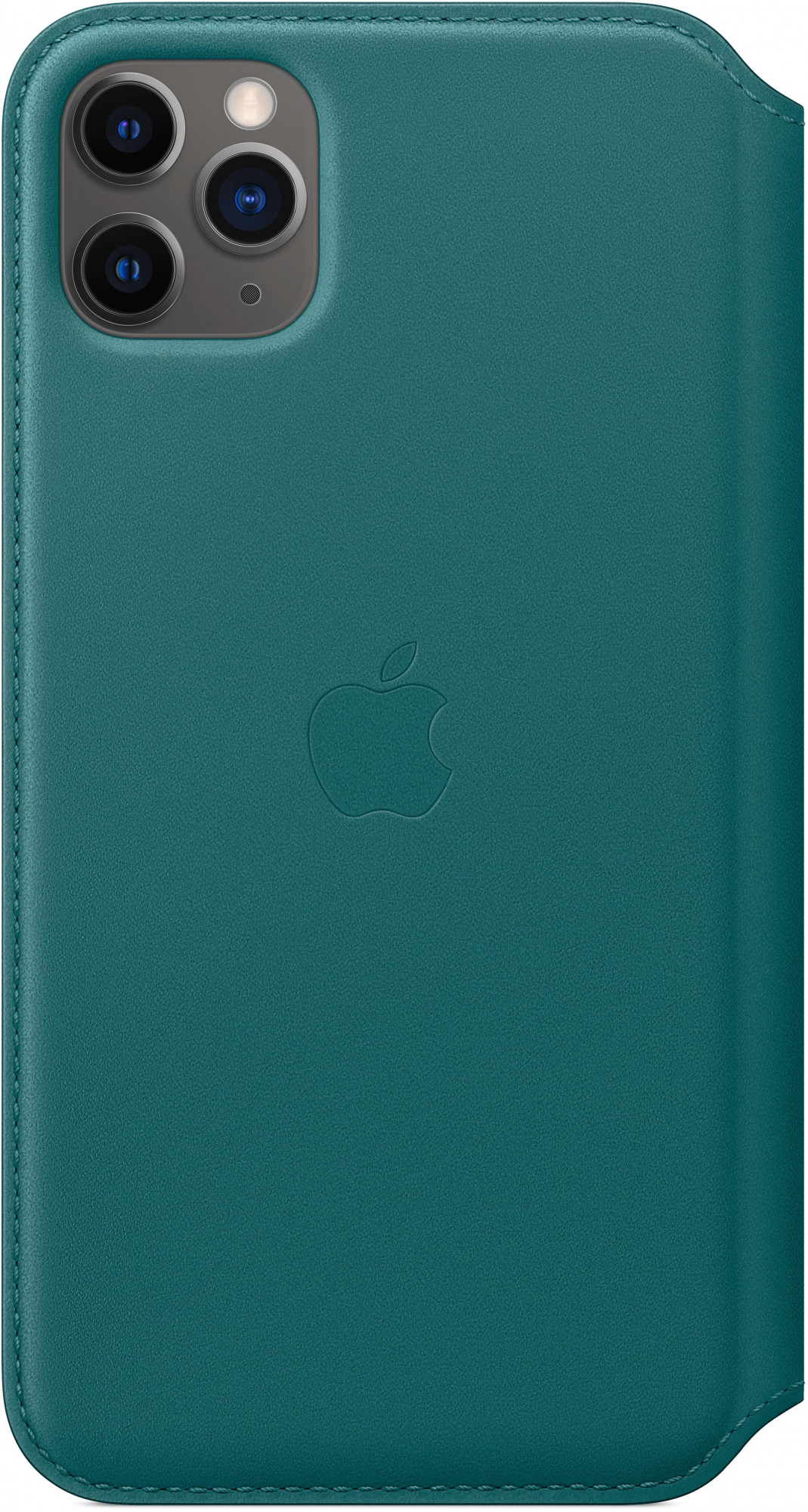 MY1Q2ZM/A Iphone 11 pro max leather folio - peacock Apple Santreyd 