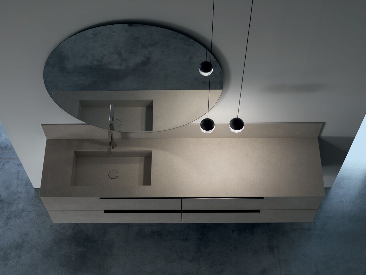 Деревянный умывальник с зеркалом ARCOM Поллок ARCH-00082895 - Вид №1