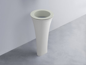 AMLA45-PM+AMPILT-BR+AMCOLT-BL Раковина Amedeo Tondo отдельностоящая cielo Enjoy + Amedeo