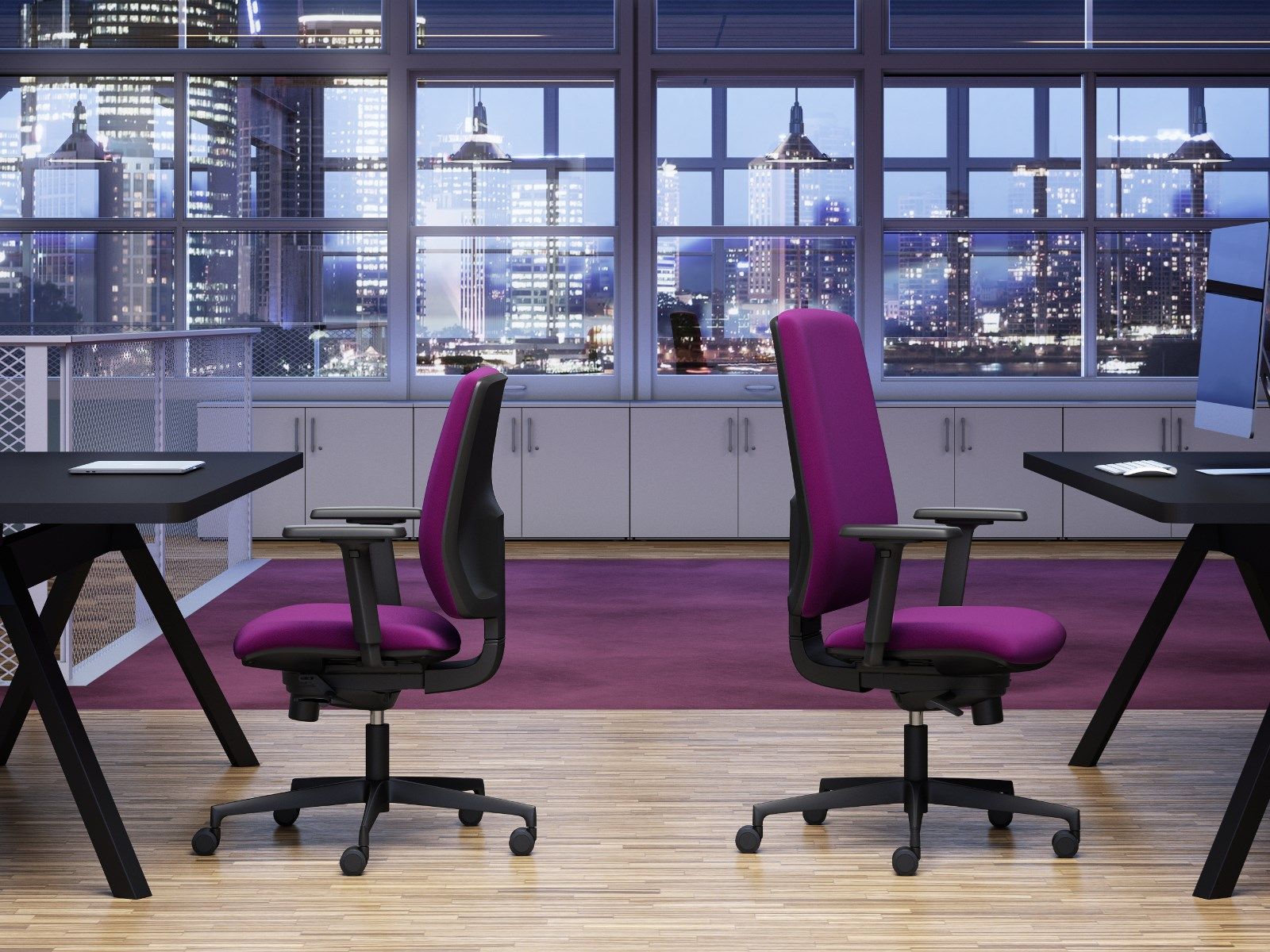 5-спицевое вращающееся офисное кресло SITLOSOPHY® Mirai ARCH-00128481 - Вид №3