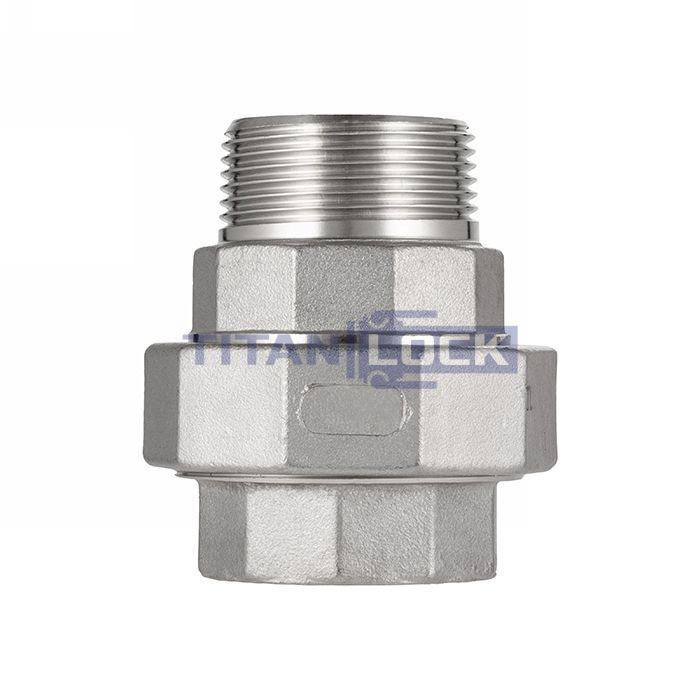 Американка нержавеющая (AISI304) 1/4", ВР/НР TL1/4UFM TITAN LOCK  - Вид №2