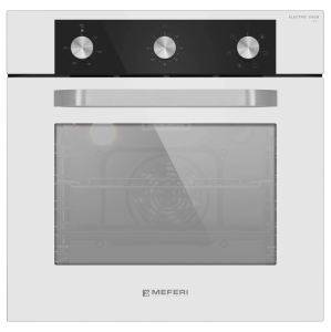 9168819 Электрический духовой шкаф Meferi MEO606WH LIGHT белый