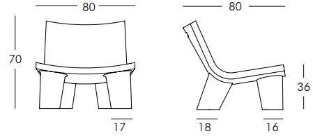 СЛАЙД - НИЗКАЯ ЛИТА | Кресло SLIDE Low lita sun-id-1344381 - Вид №8