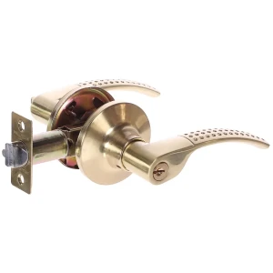 Ручка-защёлка Palladium 3903 SB ET, с ключом и фиксатором, ЦАМ, цвет матовая латунь