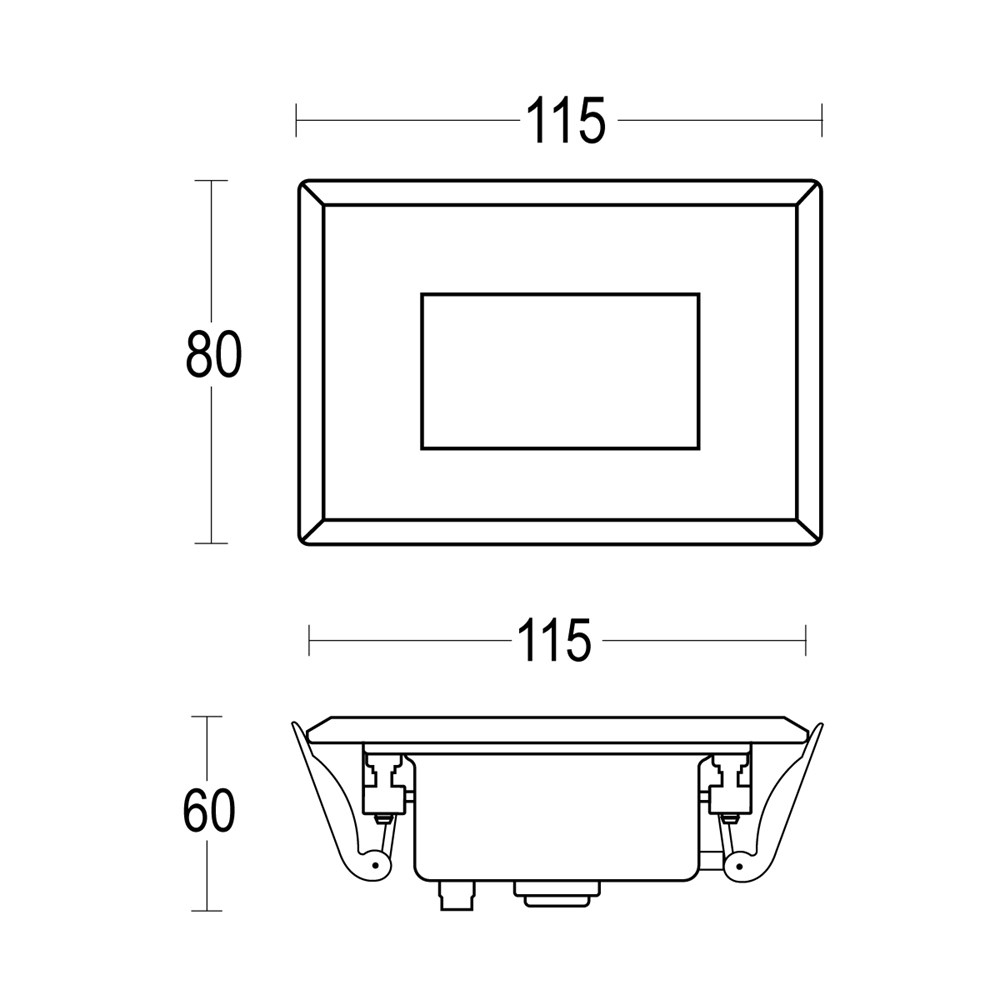 Passo 24V Ghidini Passo .01 Белый (Матовый)  - Вид №1