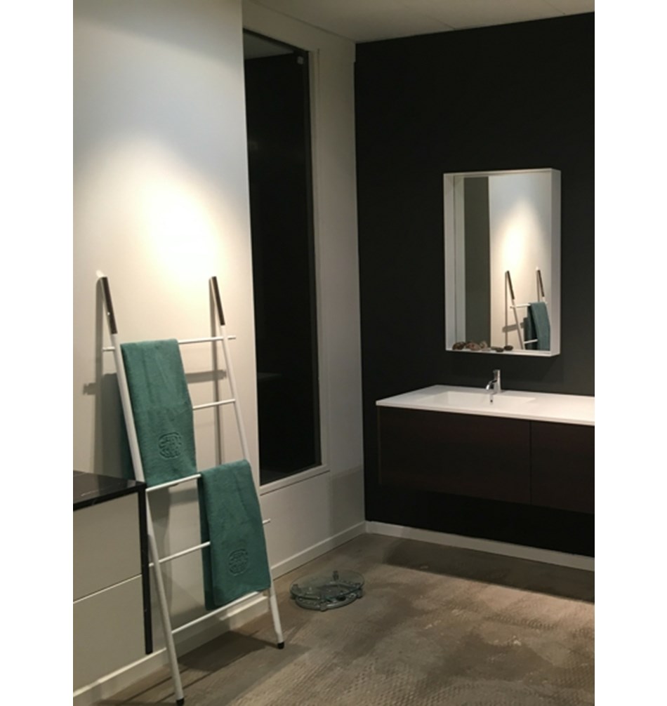 FROST Зеркало 4128, 60x90cm » белое Алюминий Белый U4128-W  - Вид №2