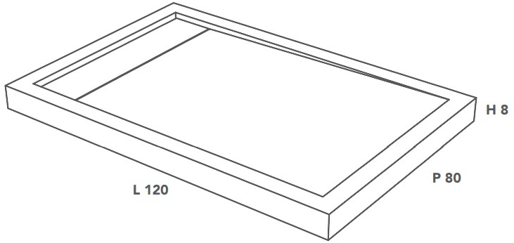 Italgraniti Прямоугольный душевой поддон из керамогранита Italgranitilive sun-id-1387779 - Вид №6