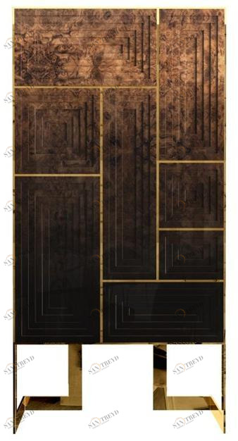 Malabar Комод из фанерованной древесины с распашными дверцами Venezia sun-id-1497677