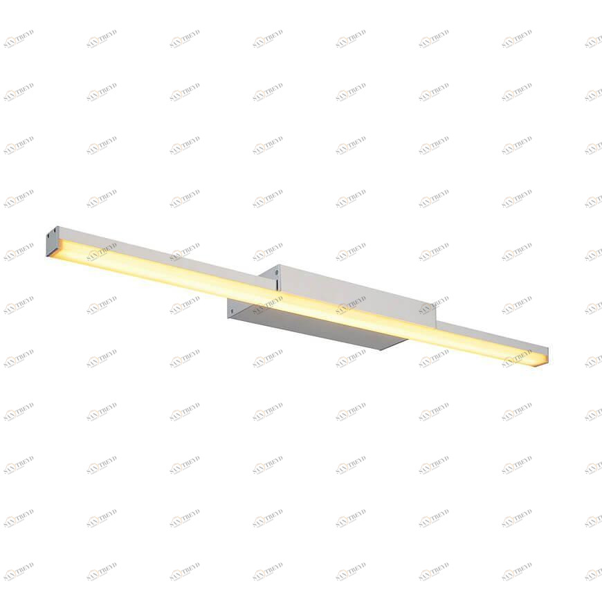 Подсветка для зеркал серебристая SLV Glenos 146804 SLV GLENOS ALUMINIUM 00-3889116 Серебро 