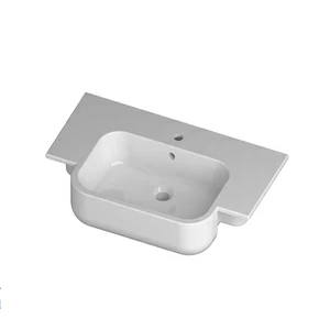 QS08035101 Подвесная раковина настенная овальная Disegno Ceramica  белая