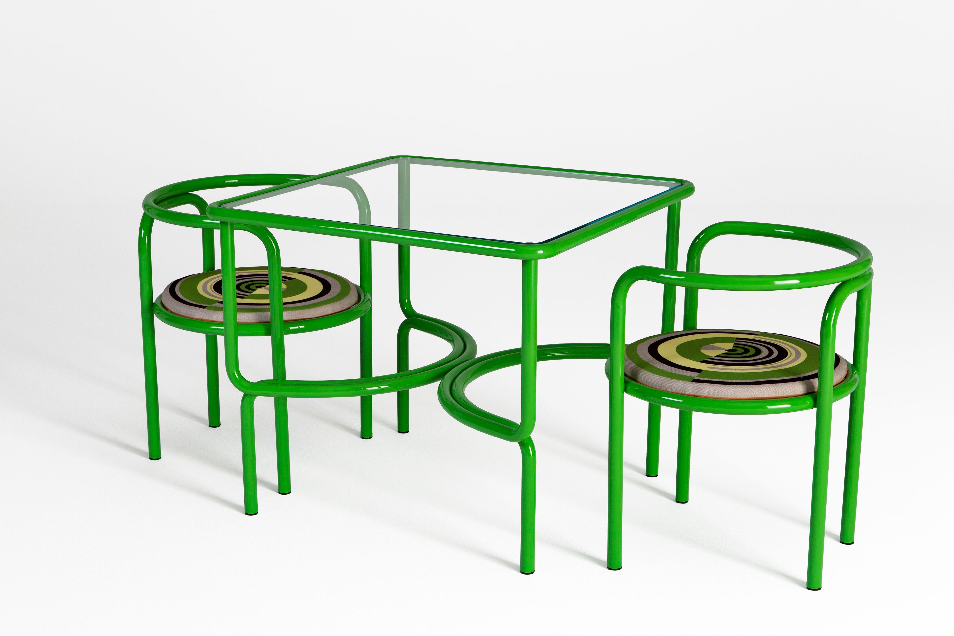 Стальной стул с порошковым покрытием Exteta Locus Solus ARCH-00029160 - Вид №8