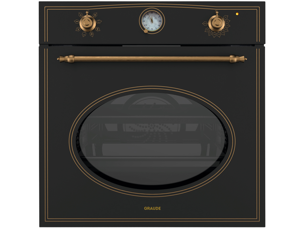 8157941 Электрический духовой шкаф Graude BK 60.1 SM черный STDN-0049841