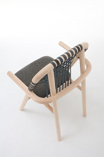 Very Wood Деревянный стул для ресторана с подлокотниками Unam sun-id-1505367 - Вид №3