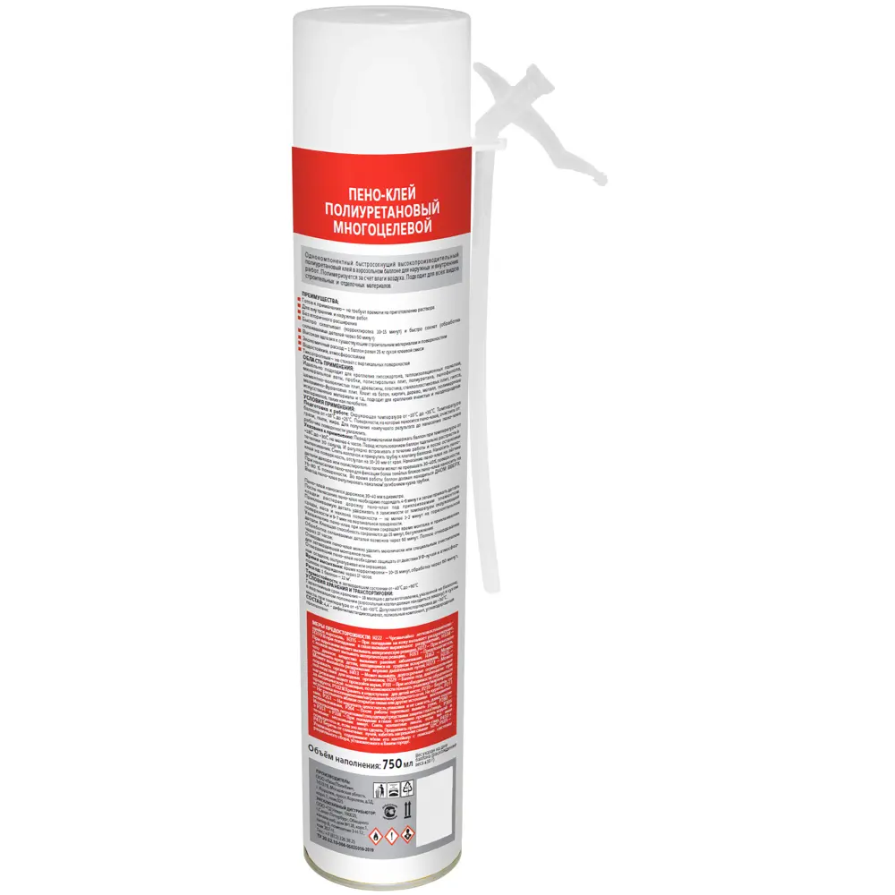 Клей-пена бытовая Masterteks 750 мл STLM-2109372 - Вид №1