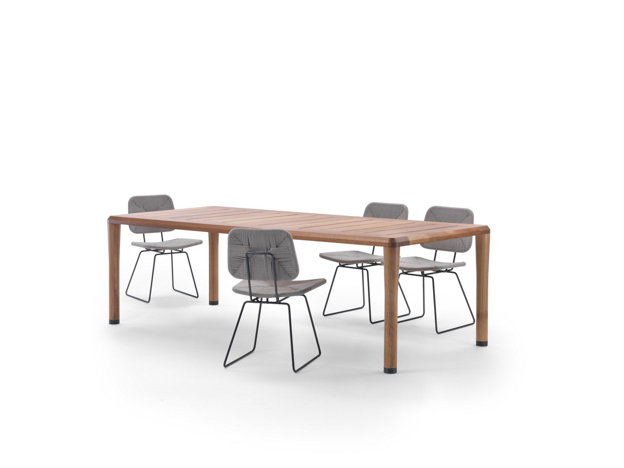 Прямоугольный садовый стол в ироко Flexform Kobo Outdoor ARCH-00109690 - Вид №3