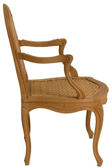 ASTELLO Садовый стул из тика с подлокотниками Jasmin sun-id-1371635 - Вид №1