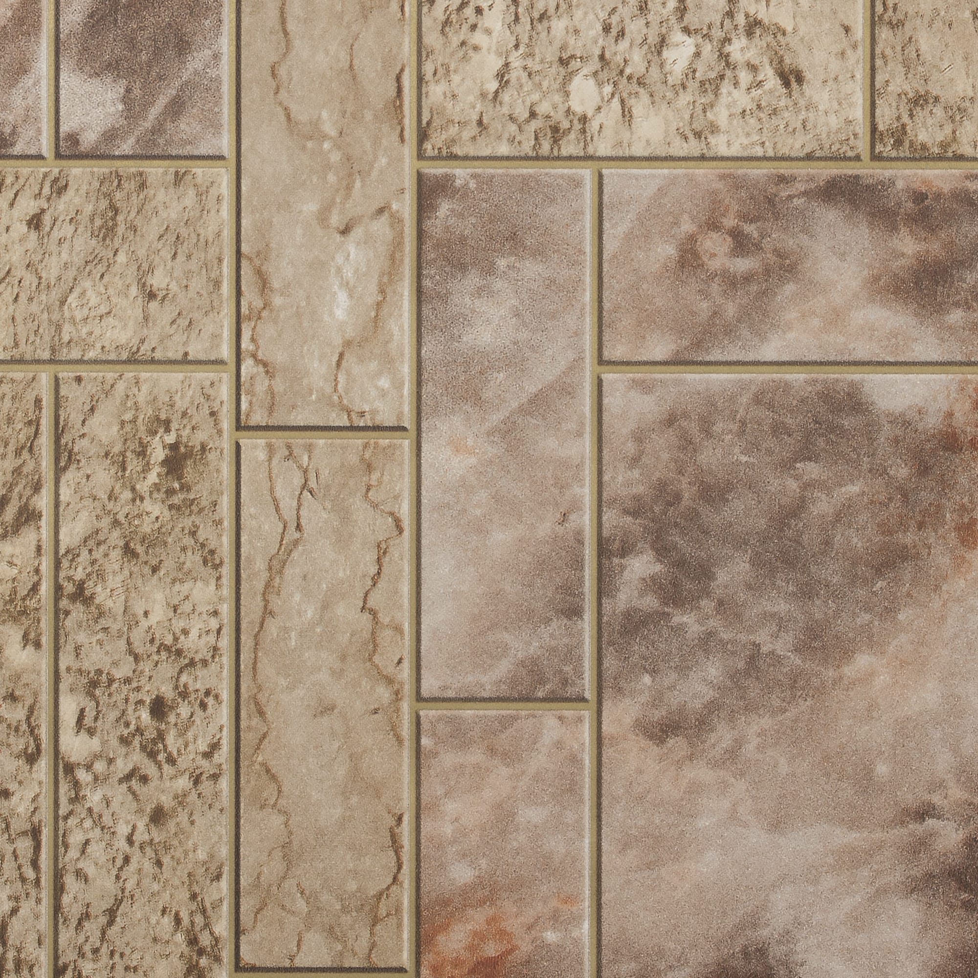 82938311 Обои бумажные бежевые 0.53 м 388-2 ВГ1 Плитка Santreyd  - Вид №1