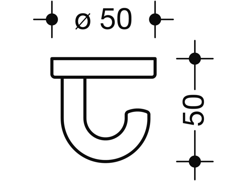 477.90.015 крюк HEWI System 111 | Polyamid  - Вид №18