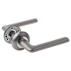 Дверная ручка на розетке Armex H-14083-A без запирания цвет графит