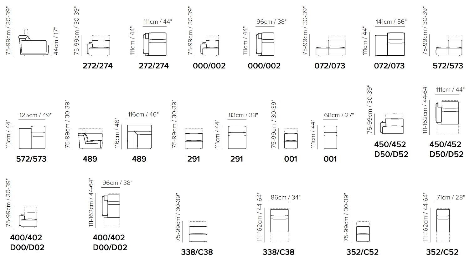 Кожаный угловой диван с откидной спинкой Natuzzi Italia IAGO ARCH-00153082 - Вид №39