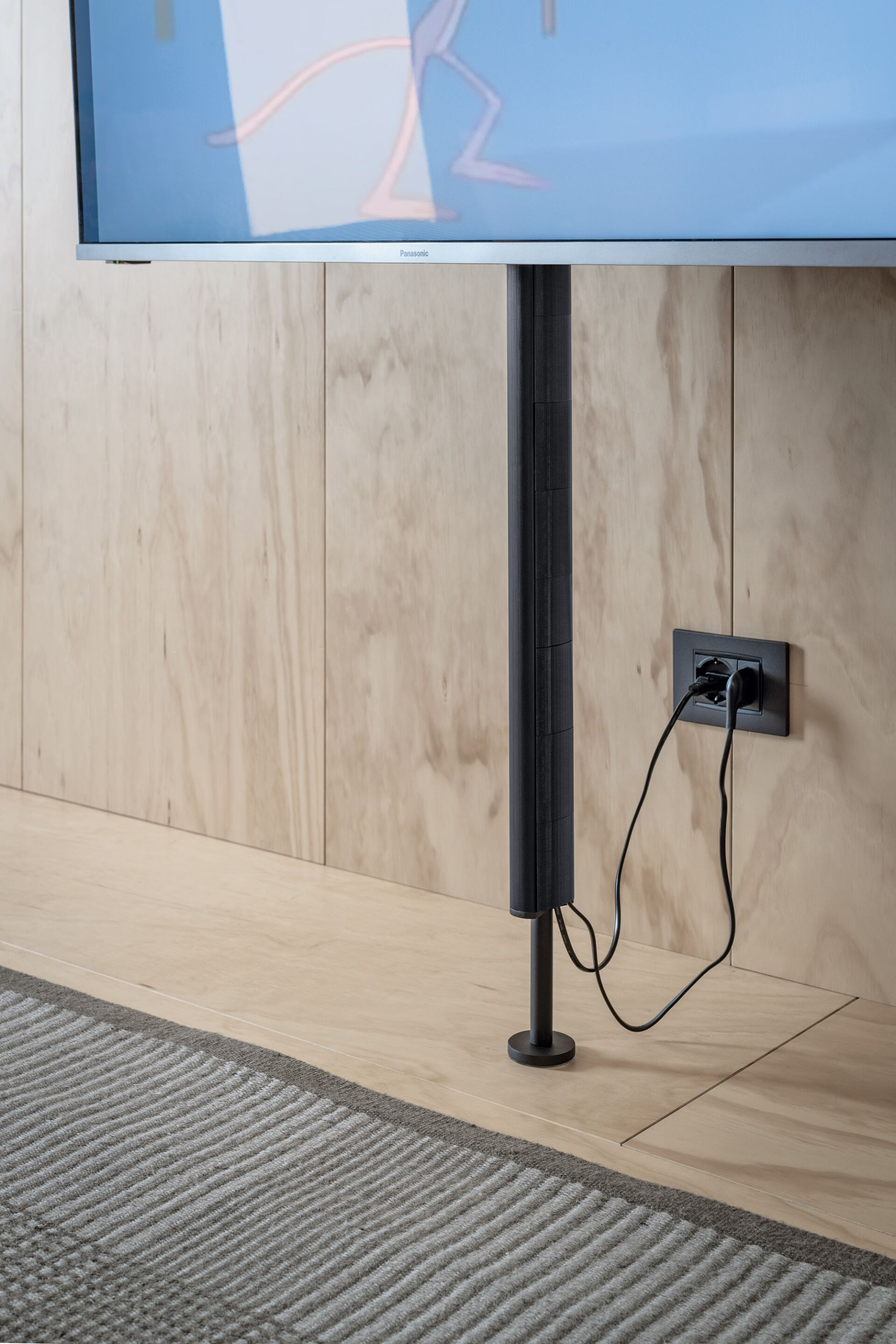 Металлический шкаф для телевизора с системой люверсов Kristalia Avenue ARCH-00004401 - Вид №1