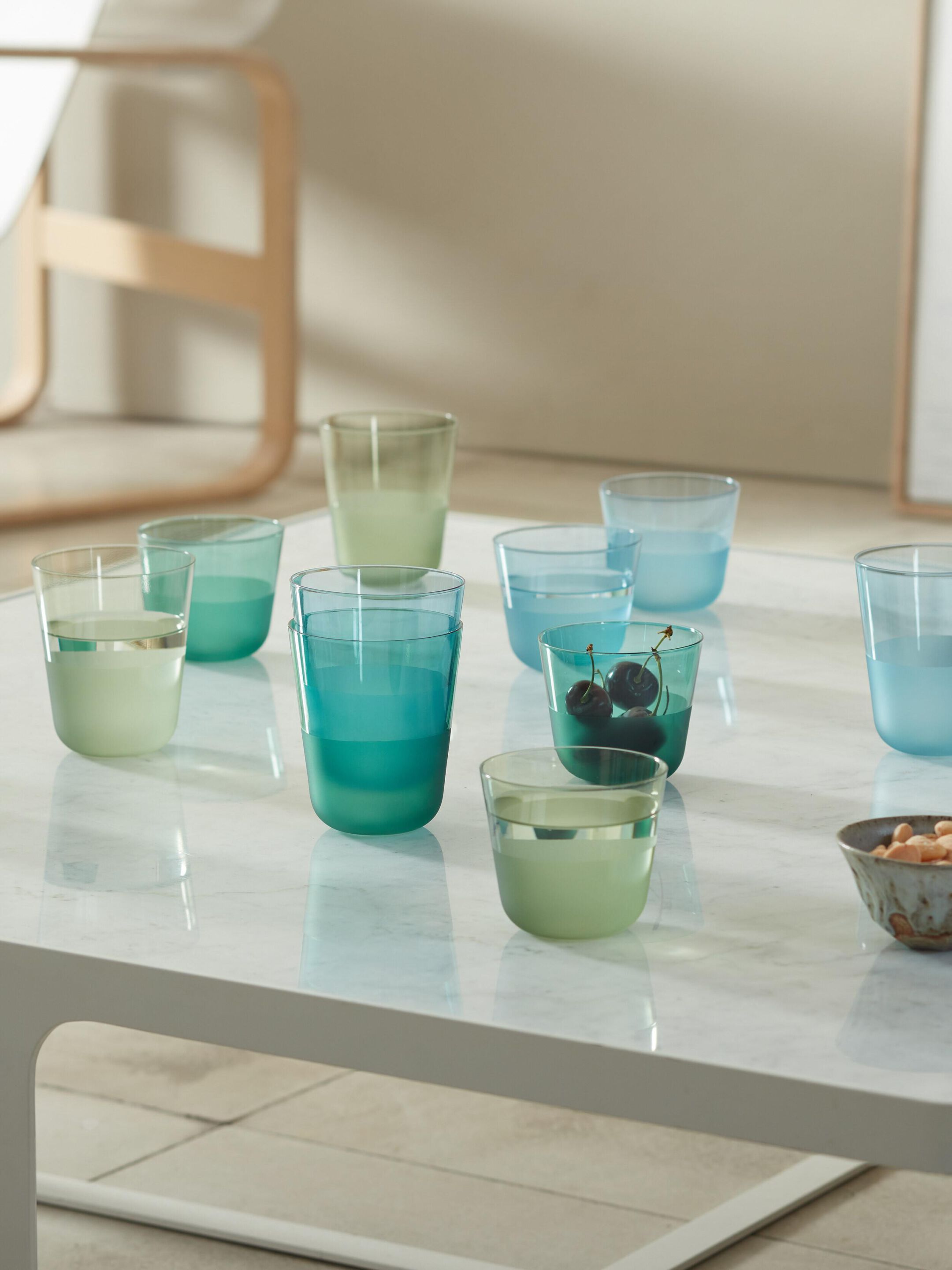 Набор витражных стаканов - 260 мл LSA Arc Contrast ARCH-00013300 - Вид №1