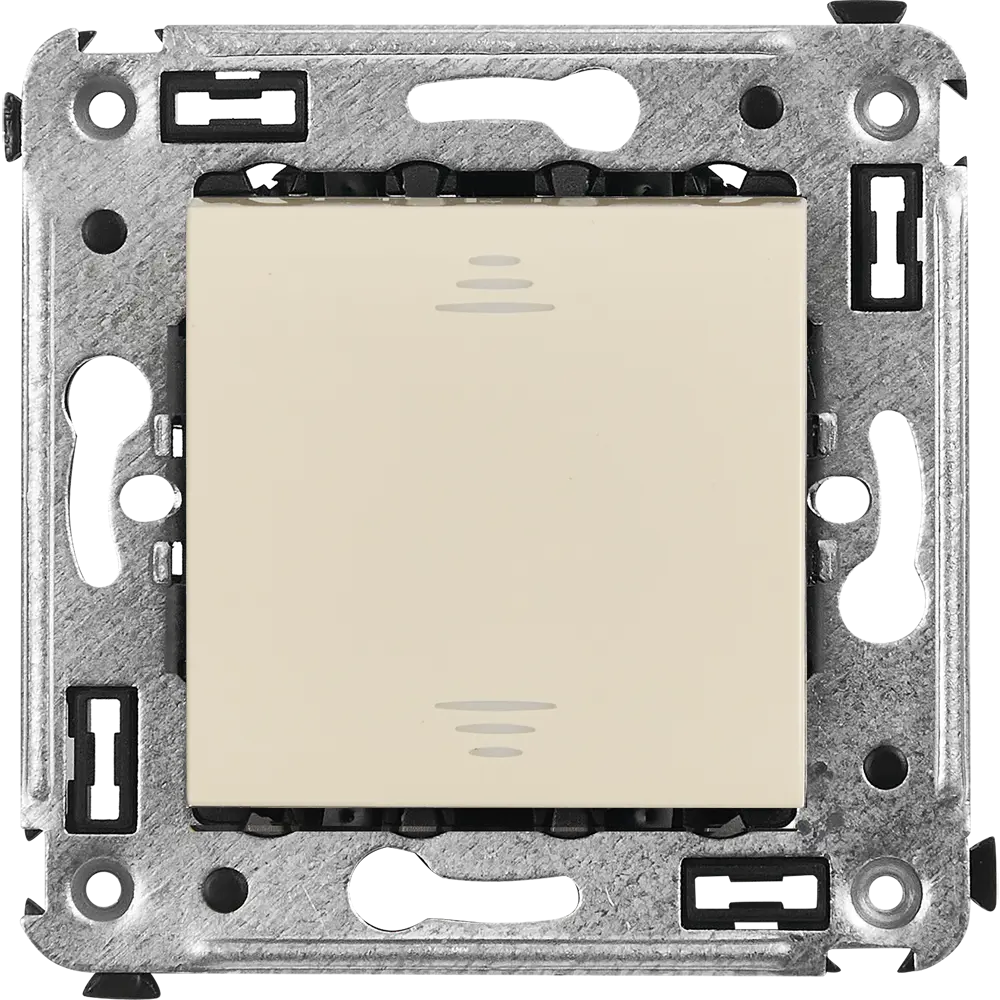 Инвертор встраиваемый DKC Avanti 1 клавиша цвет ванильная дымка STLM-2104689 - Вид №1