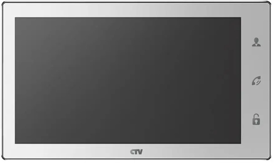 90601031 Монитор видеодомофона CTV M4106AHD W 27 см цвет белый STLM-1109229