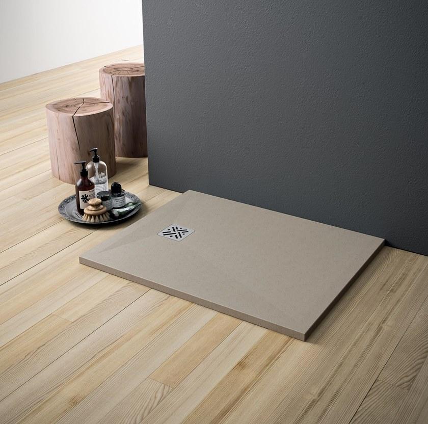 Glass1989 Прямоугольный душевой поддон из минералита Showering sun-id-1404005 - Вид №1