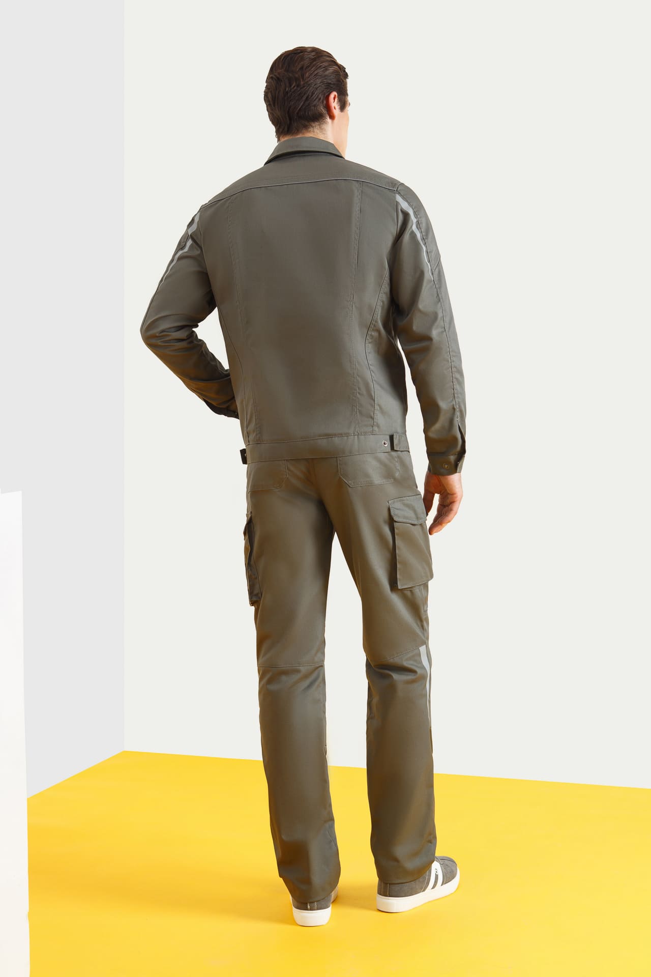 5026423 Костюм  NEW серый хаки STATUS  Летняя спецодежда  размер 48-50/182-188  - Вид №9