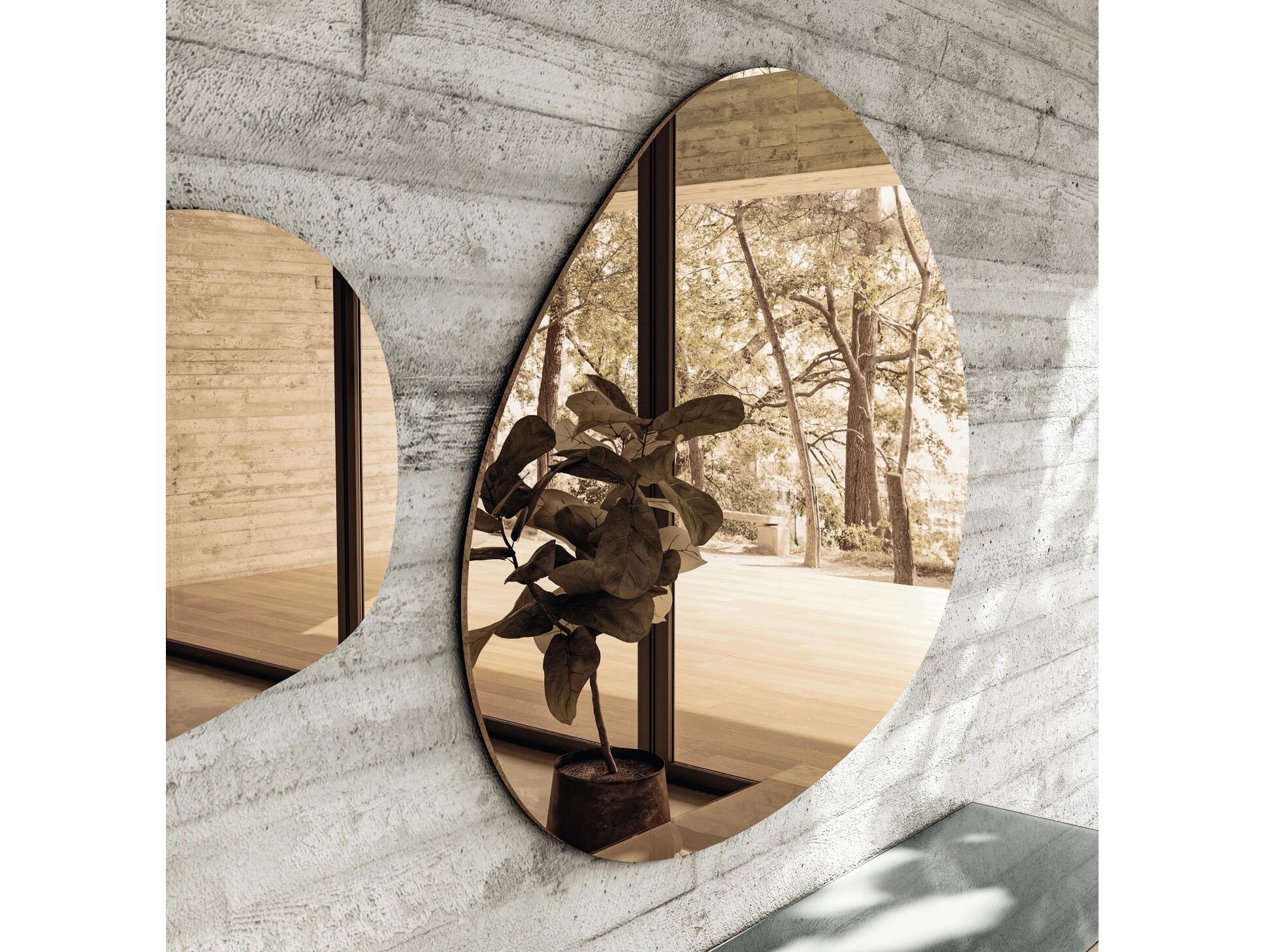 Настенное зеркало Lago PLEASURE - 1395 ARCH-00072415 - Вид №1