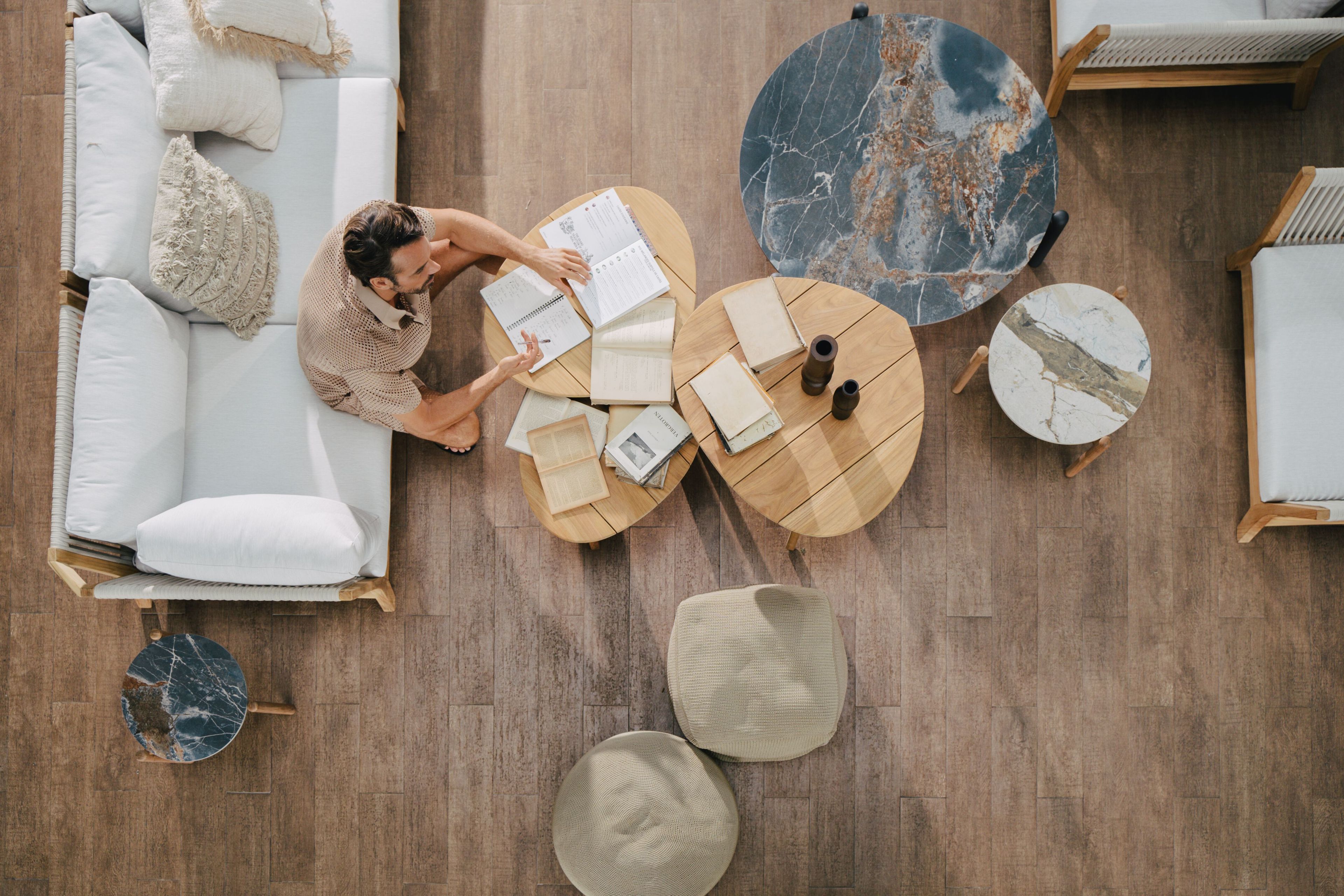 Круглая веревка сад пуфик cbdesign Виареджо ARCH-00074737 - Вид №19