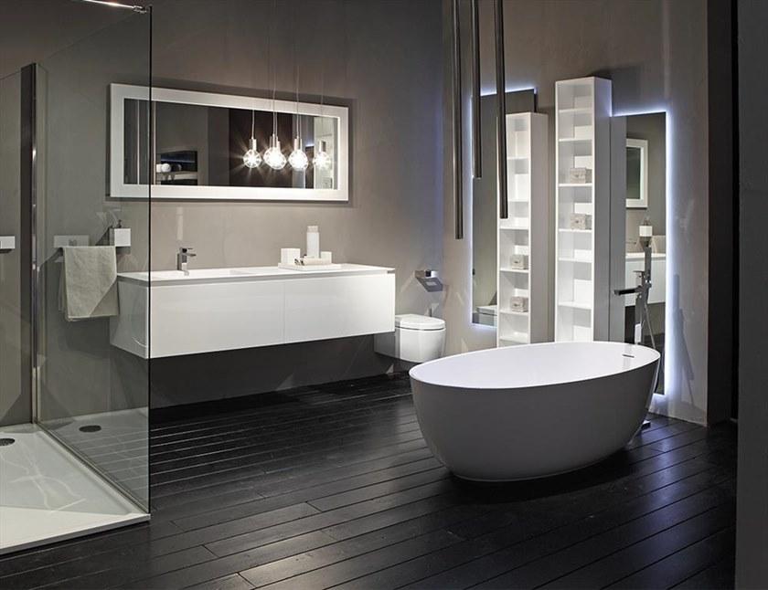 RIFRA Отдельностоящая овальная ванна из материала Mineralmarmo® sun-id-1420336 - Вид №2