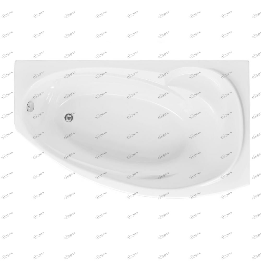 Акриловая ванна Aquanet Jersey 170x90 R 00177922