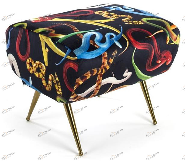 Seletti Мягкая подножка из ткани Seletti wears toiletpaper sun-id-1434622