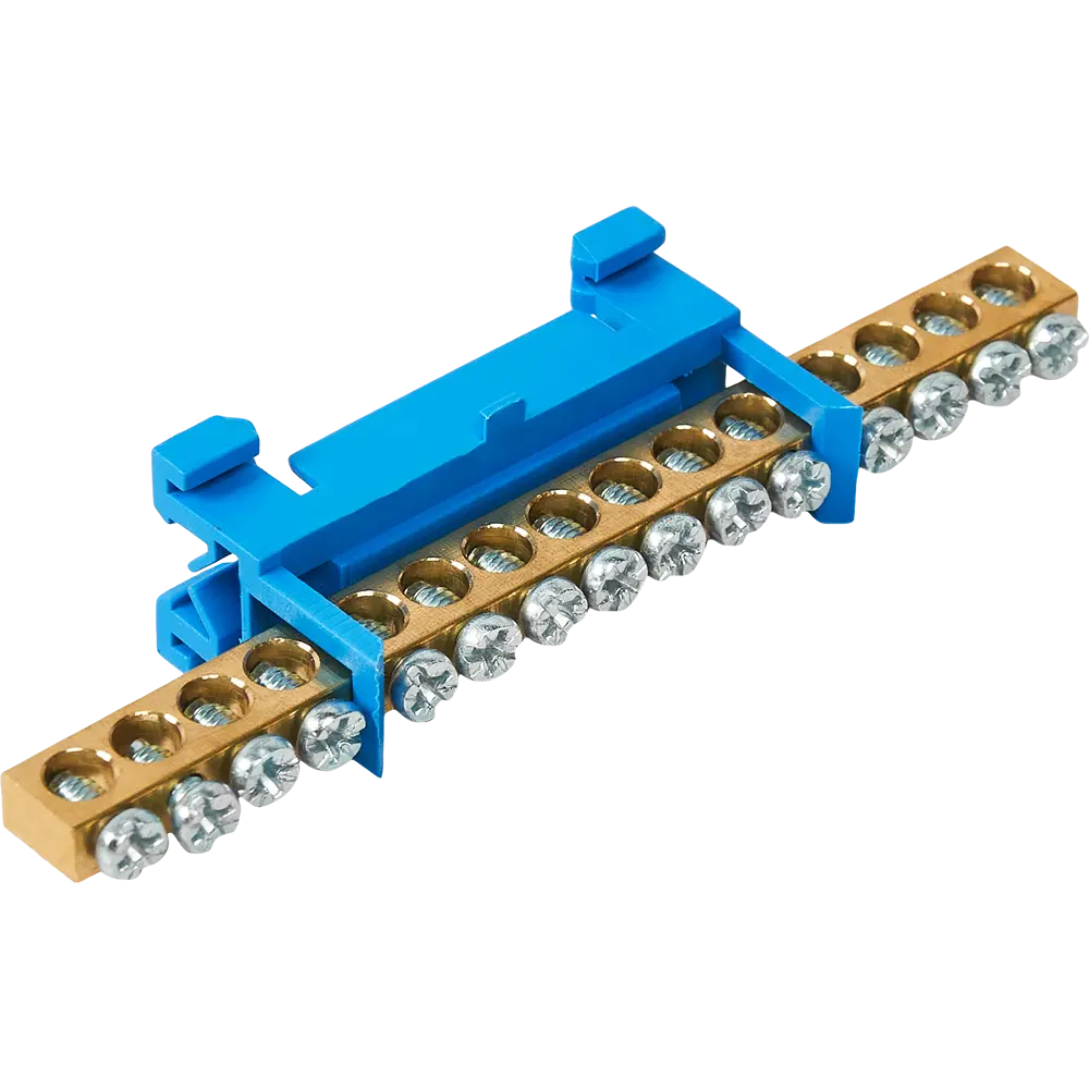 Шина нулевая TDM Electric для DIN-рейки с защитой от прикосновения 84399583 STLM-0049352