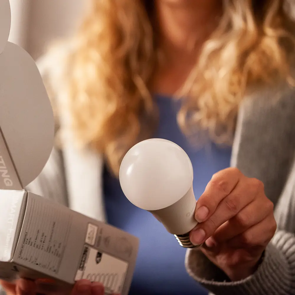 Лампа умная светодиодная Wi-Fi Ledvance Smart Plus E27 220-240 В 14 Вт груша матовая 1521 лм, изменение цвета RGB STLM-2162084 - Вид №9