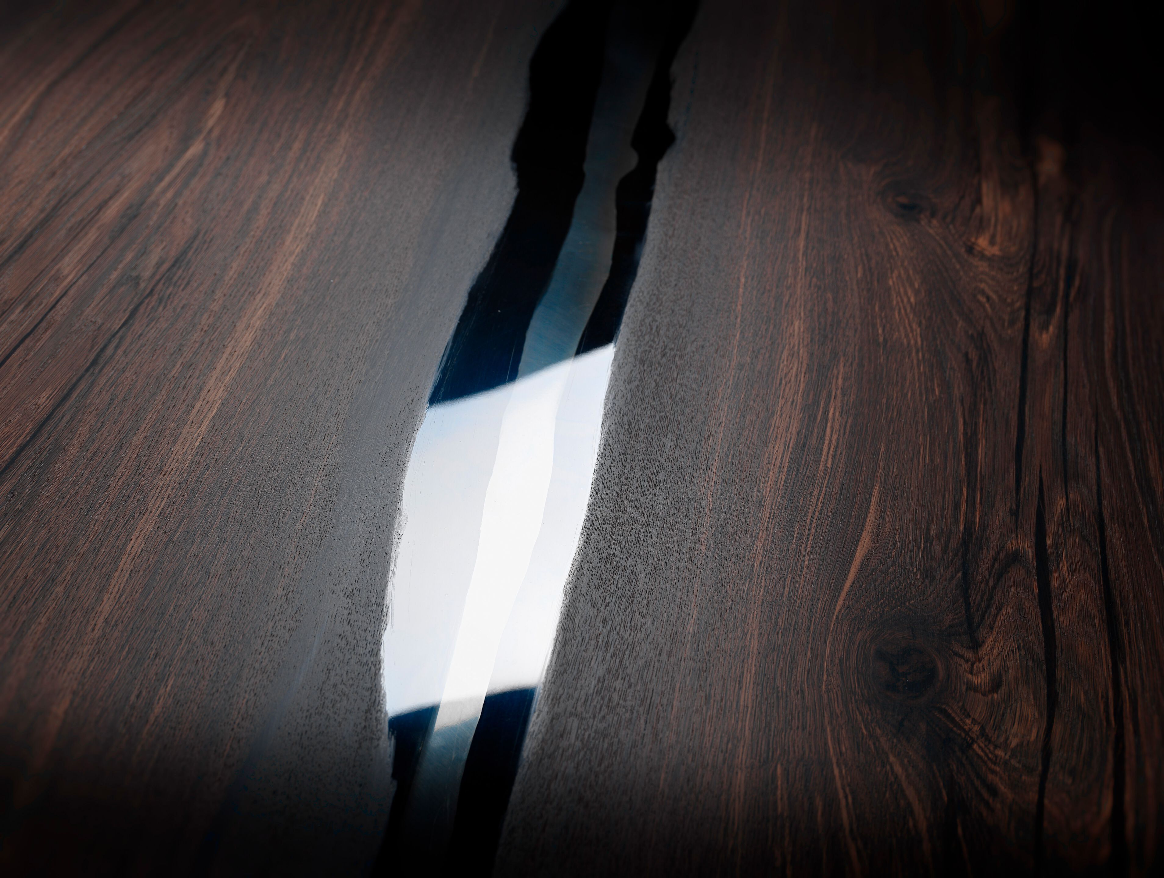 Прямоугольный стол из ископаемого дуба Teúkhō PARMENIDE ARCH-00081932 - Вид №5