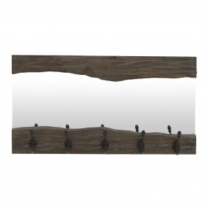 3895294.0029 зеркало настенное с крючками TO4ROOMS