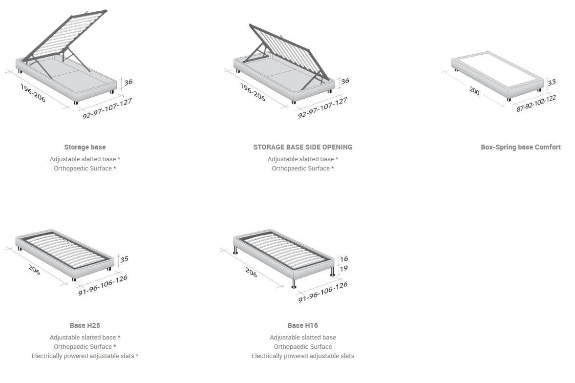 Sommier один контейнер Flou ARCH-00100901 - Вид №3