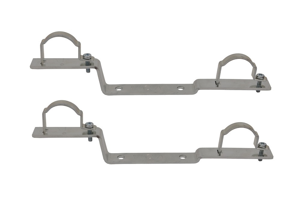 610212003  Зажим коллектора системы теплого пола 1 " Eca  - Вид №1