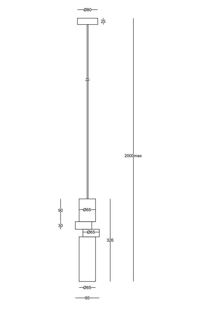Металлический подвесной светильник Maytoni Palette ARCH-00077355 - Вид №5