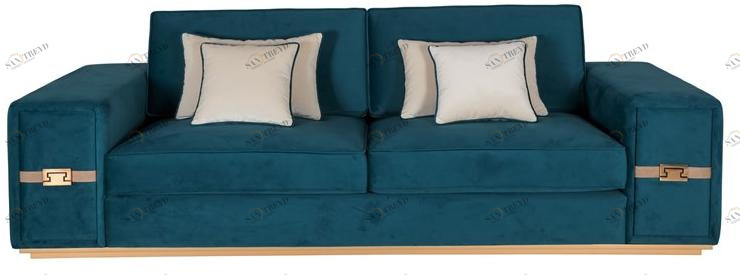 Stylish Club 3-х местный бархатный диван Sublime Scf.s07