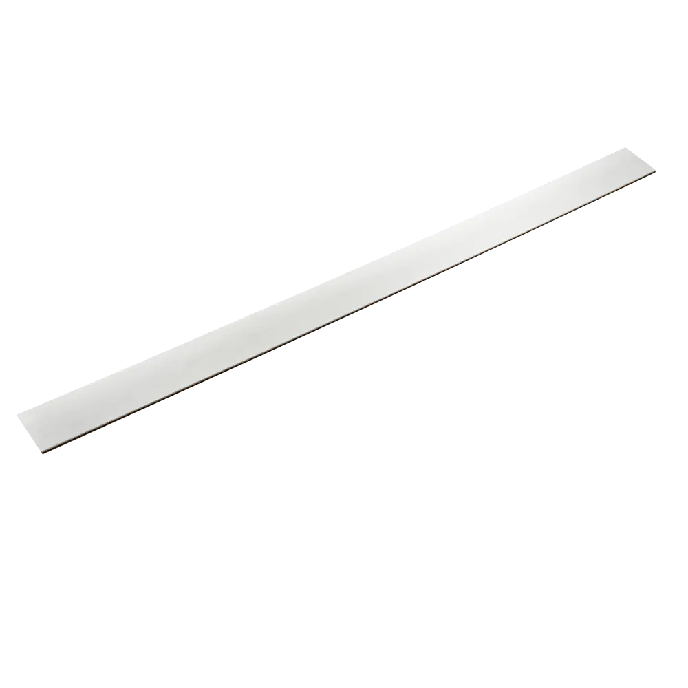 Добор дверной коробки Бостон 2070x100x10 мм ПВХ цвет белый ПРИНЦИП STLM-2126905 - Вид №1