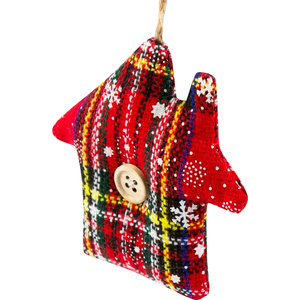 Украшение декоративное подвесное «Домик», текстиль Santreyd STLM-2190102 - Вид №1